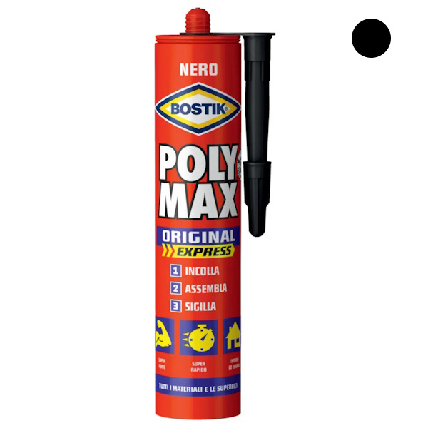UHU Bostik Poly MAX Original EXPRESS Nero Cartuccia GR425 - UHU BOSTIK